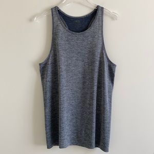 Uniqlo Activewear Racerback Tank Top (Blue)